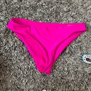 Hot pink bikini bottoms